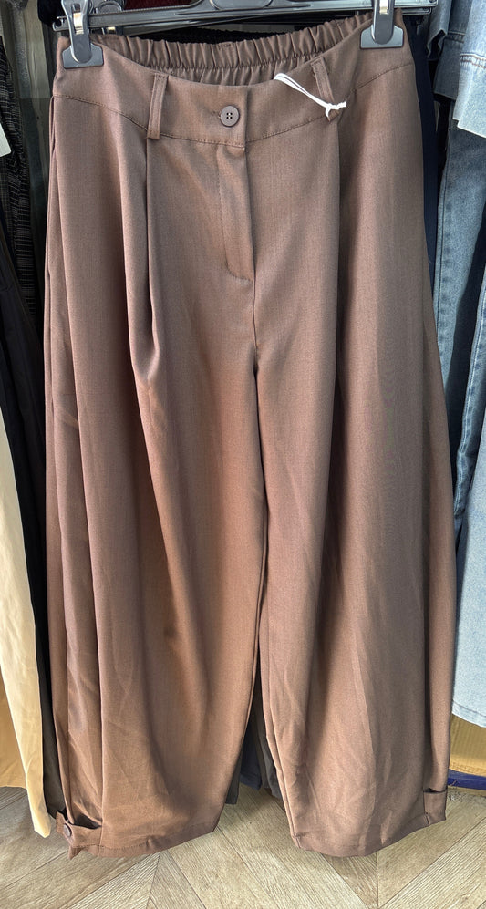 Pantalon ballon ajustable en bas SALIHA MODE