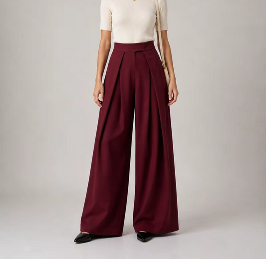 Pantalon décontracté coupe Palazzo SALIHA MODE