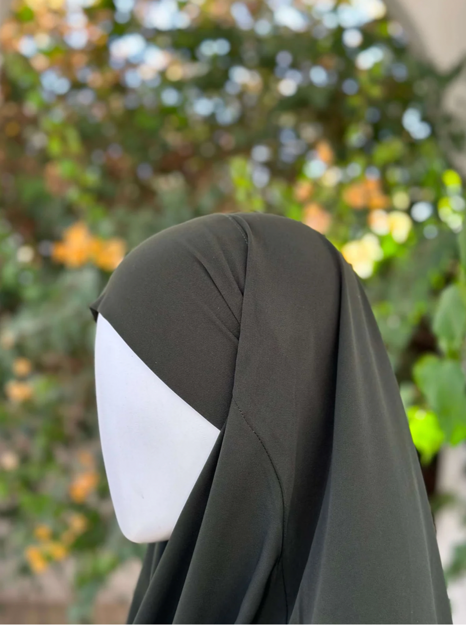 Khimar long cape à lanières sur les côtés SALIHA MODE