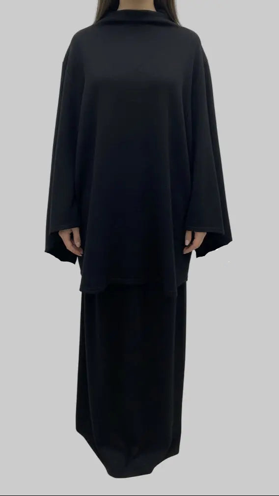 Ensemble avec jupe en laine SALIHA MODE