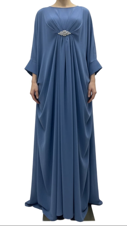 Robe en Soie de Médine papillon ou ajustable Grande de taille SALIHA MODE