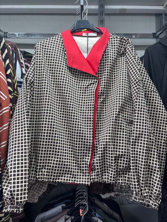 Veste à carreaux SALIHA MODE
