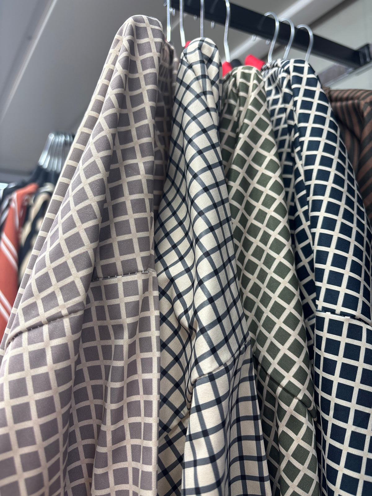Veste à carreaux vichy SALIHA MODE