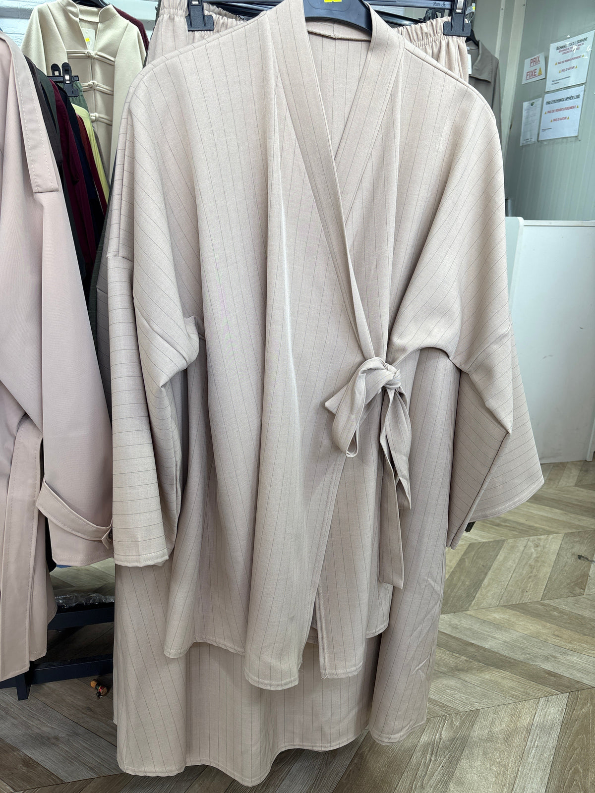 Ensemble jupe et tunique Kimono croisée SALIHA MODE