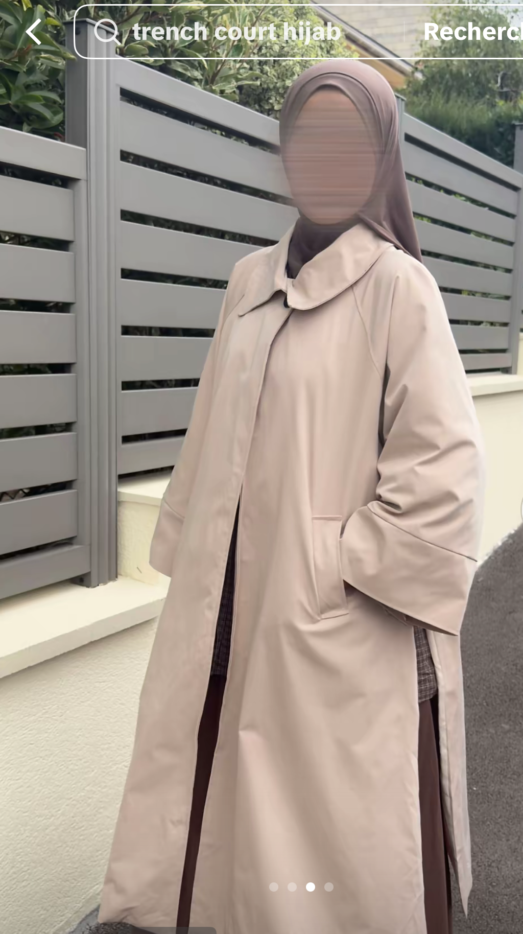 Trench Cape longue imperméable oversize SALIHA MODE