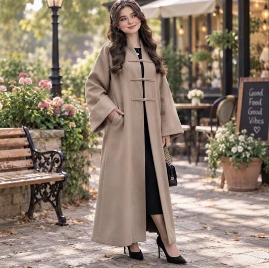 Manteau Kimono long et oversize SALIHA MODE