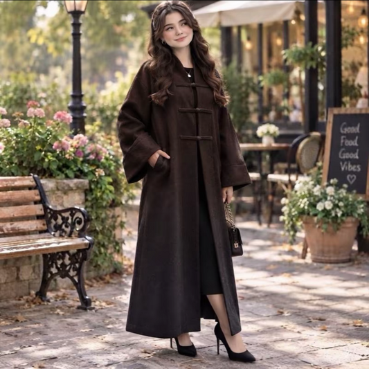 Manteau Kimono long et oversize SALIHA MODE
