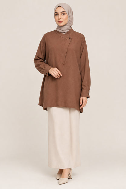 Chemise style asiatique SALIHA MODE