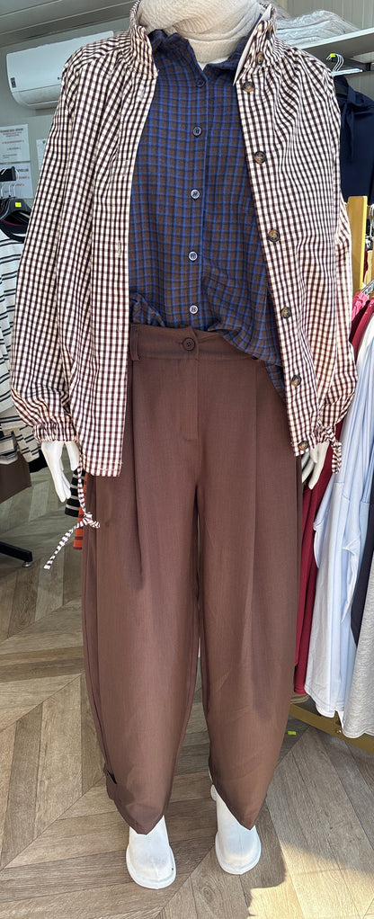 Pantalon ballon ajustable en bas SALIHA MODE