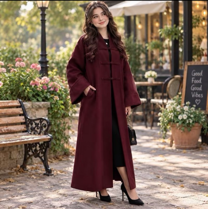 Manteau Kimono long et oversize SALIHA MODE