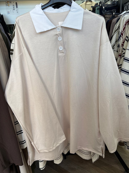 tshirt polo uni SALIHA MODE