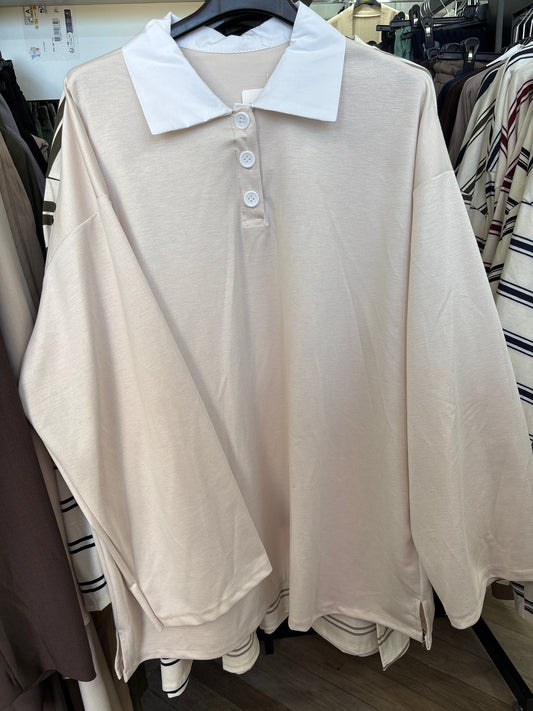tshirt polo uni SALIHA MODE