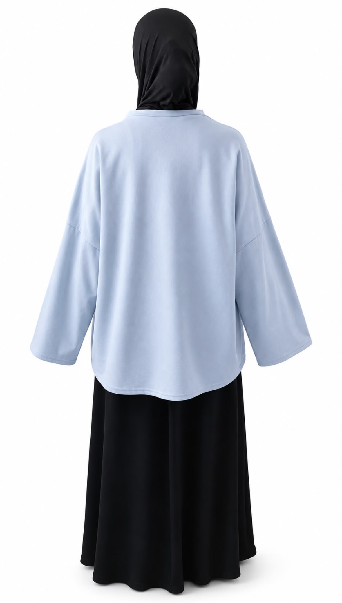 T shirt uni grande taille coton SALIHA MODE