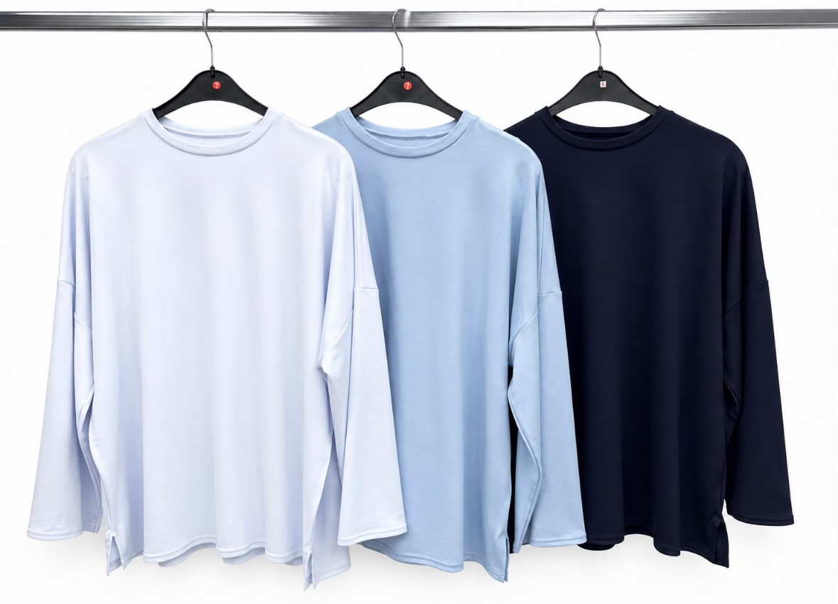T shirt uni grande taille coton SALIHA MODE
