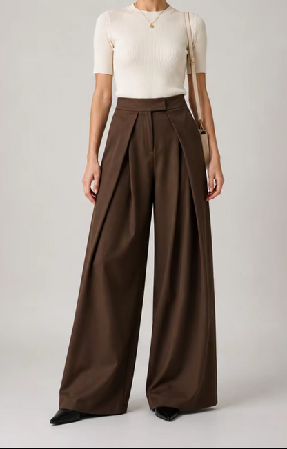 Pantalon décontracté coupe Palazzo SALIHA MODE