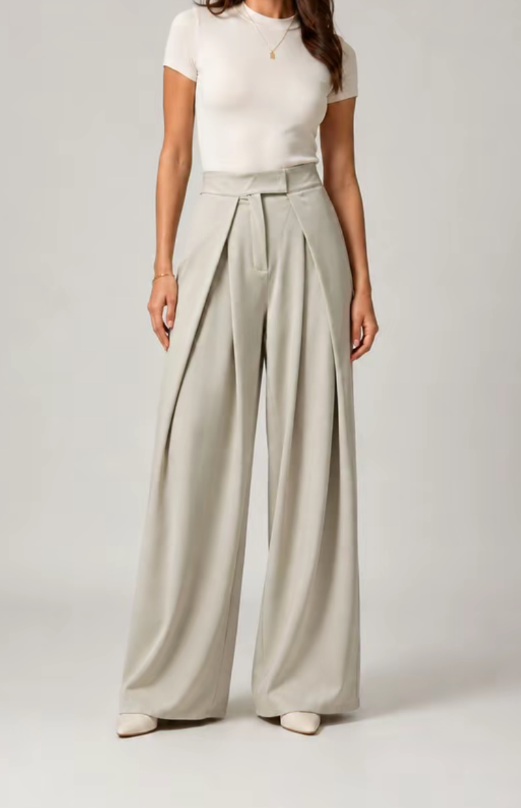 Pantalon décontracté coupe Palazzo SALIHA MODE