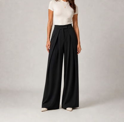 Pantalon décontracté coupe Palazzo SALIHA MODE