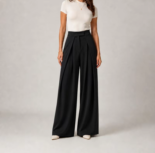 Pantalon décontracté coupe Palazzo SALIHA MODE