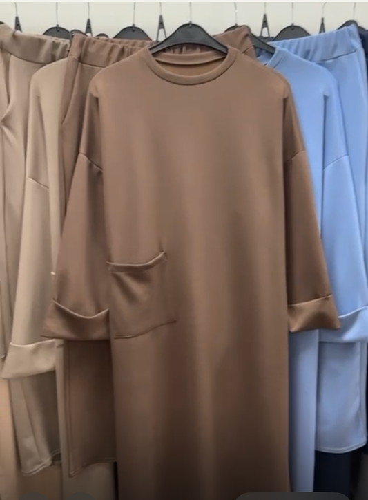 Ensemble pantalon et tunique longue et large SALIHA MODE