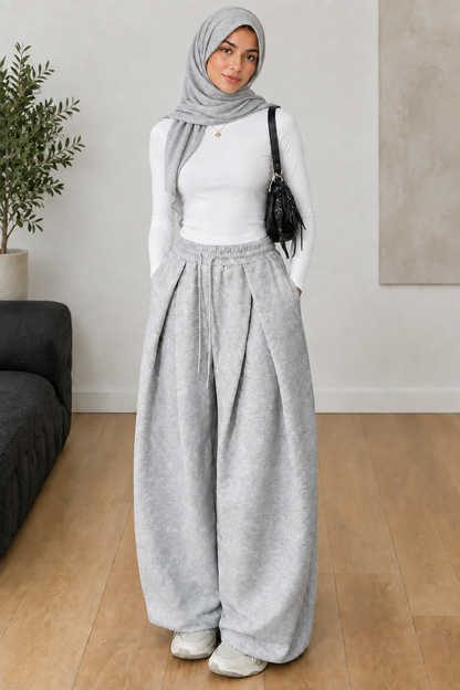 Pantalon jogging oversize resserable aux chevilles SALIHA MODE
