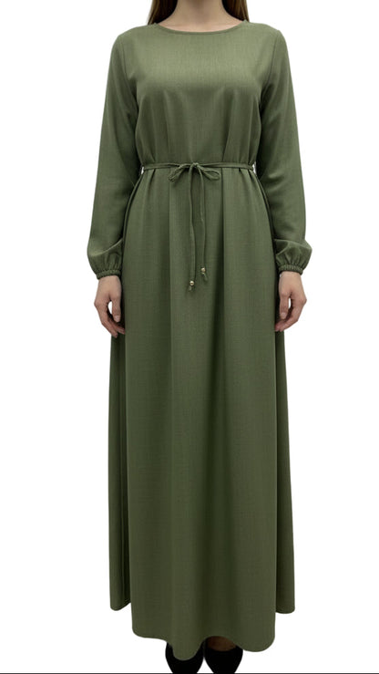 Abaya simple avec poches SALIHA MODE