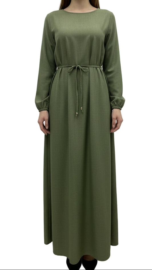 Abaya simple avec poches SALIHA MODE