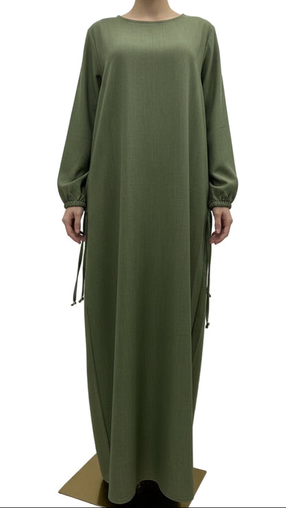 Abaya simple avec poches SALIHA MODE