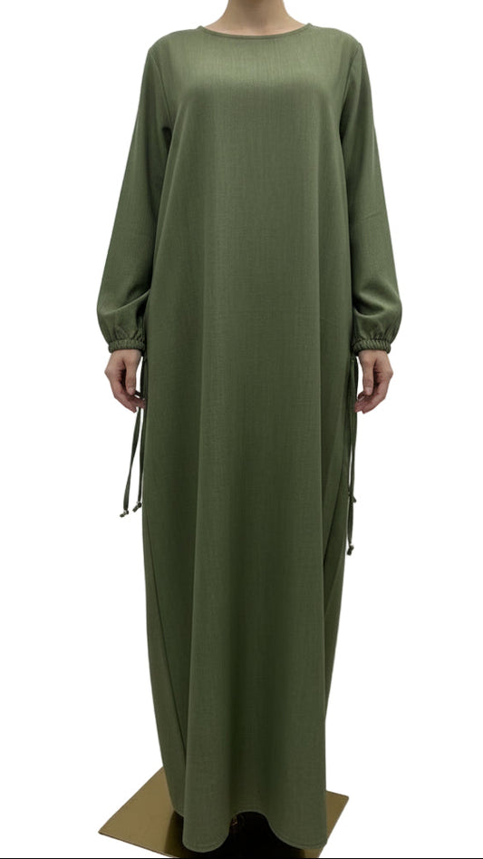 Abaya simple avec poches SALIHA MODE