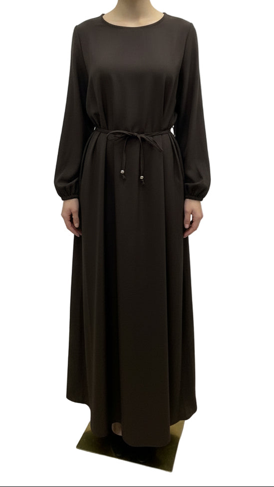 Abaya simple avec poches SALIHA MODE