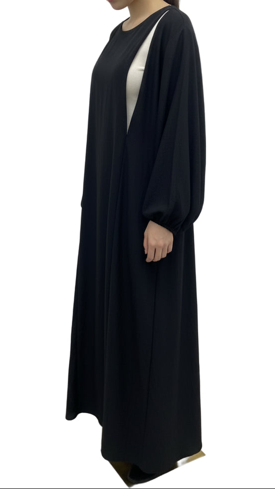 Tenue allaitement  Robe longue et son khimar SALIHA MODE