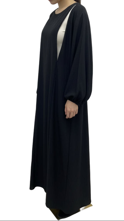 Tenue allaitement  Robe longue et son khimar SALIHA MODE
