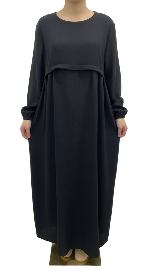 Robe Hadj Omra avec POCHE DEVANT et khimar en JAZZ