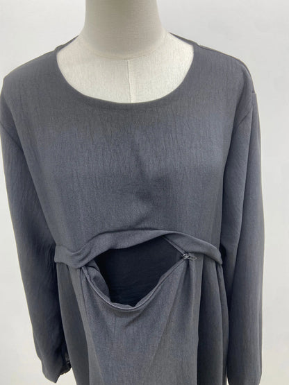 Robe Hadj Omra avec POCHE DEVANT et khimar (en JAZZ) SALIHA MODE