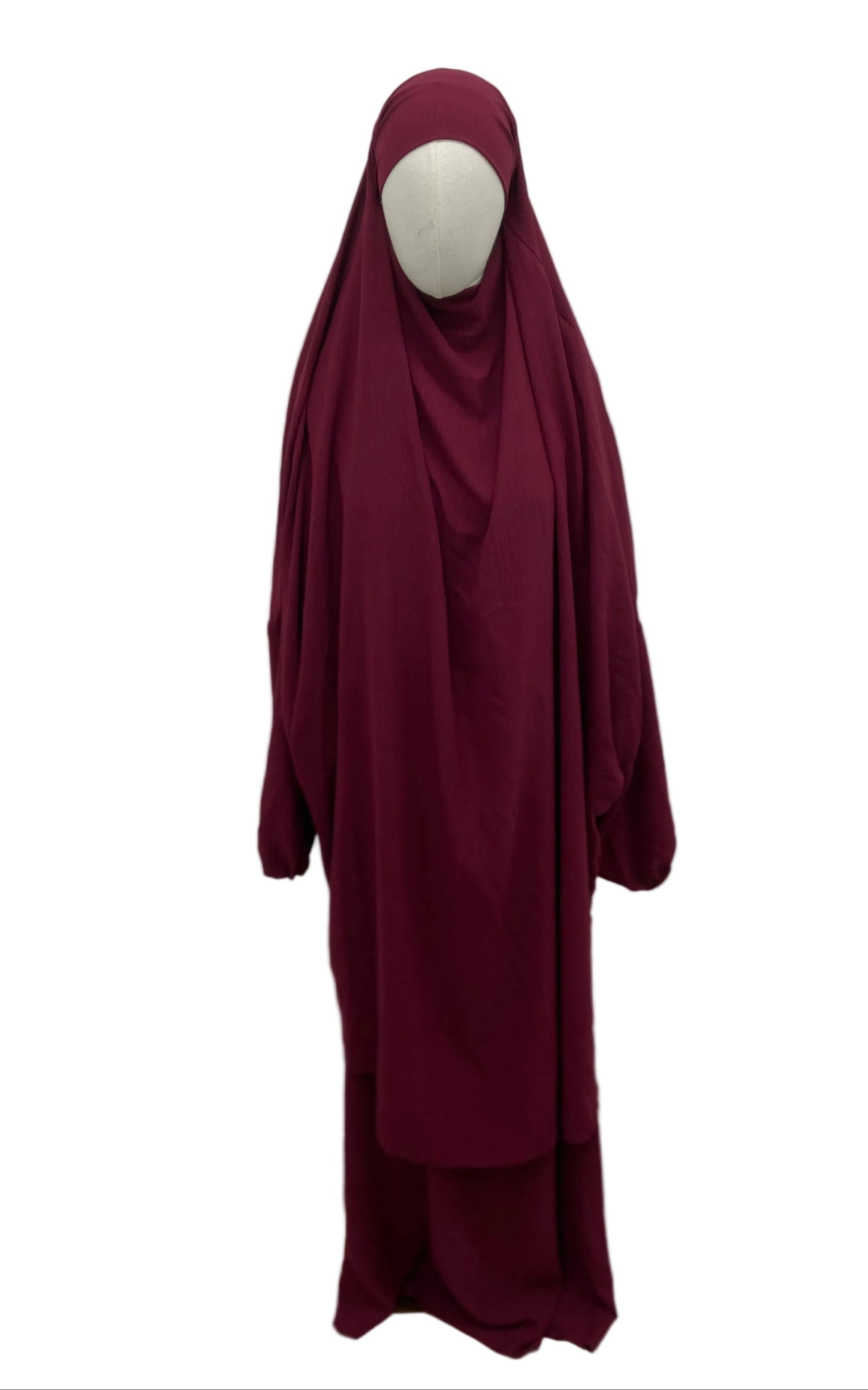 Jilbeb deux pièces en Jazz avec jupe SALIHA MODE