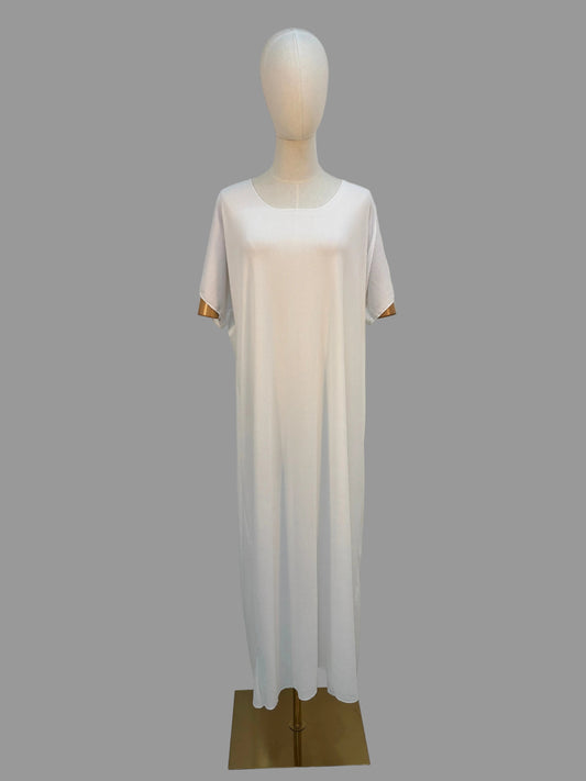 Sous robes avec manches cottonnées SALIHA MODE