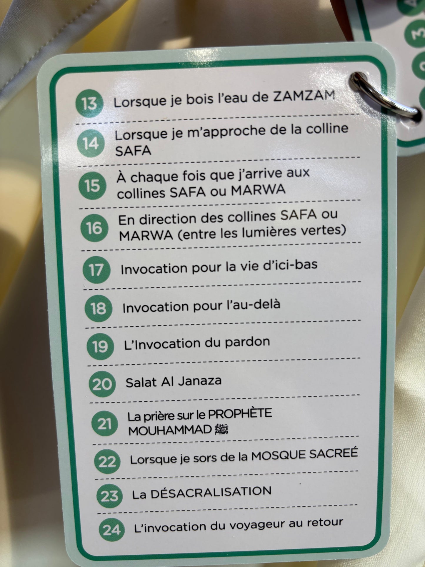 Guide Omra SALIHA MODE