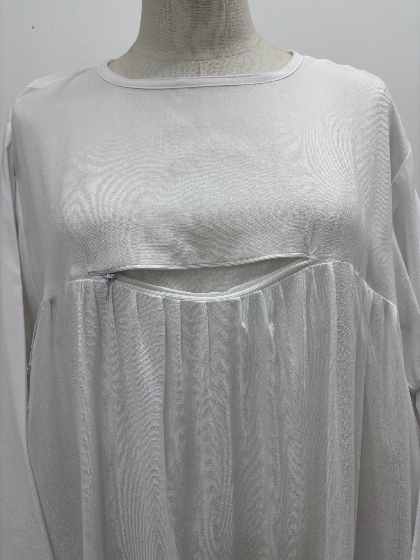 Robe OMRA en coton avec grand foulard