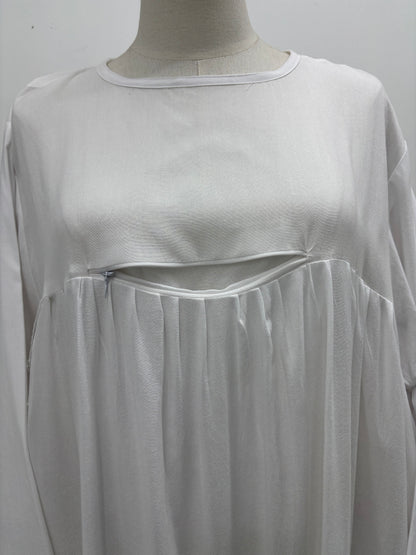 Robe OMRA en coton avec grand foulard