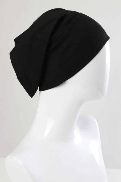 Bonnet en coton ouvert "tube" SALIHA MODE