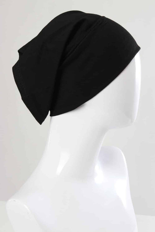 Bonnet en coton ouvert "tube" SALIHA MODE