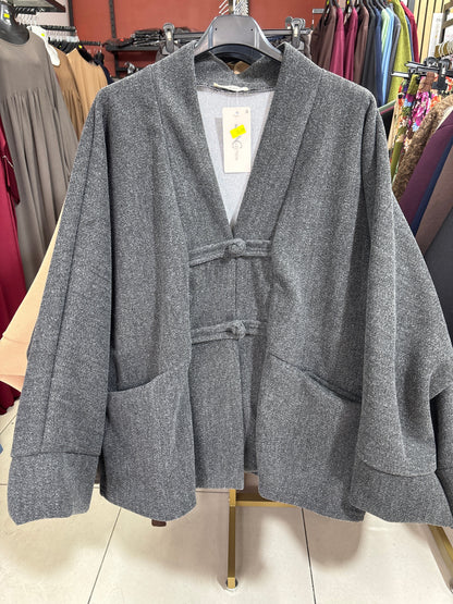 Veste style asiatique oversize SALIHA MODE