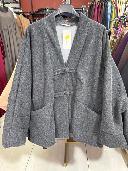 Veste style asiatique oversize SALIHA MODE